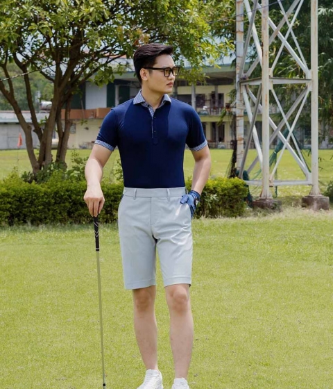 Quần Golf Sooc Ghi Sáng